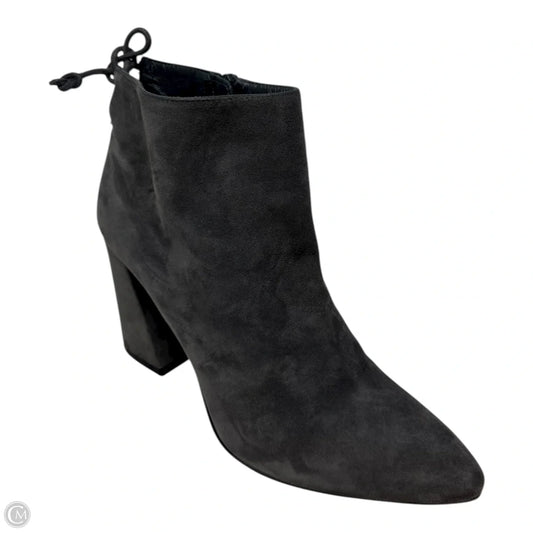 Grandiose Ankle Boots Designer By Stuart Weitzman In Grey, Size: 8