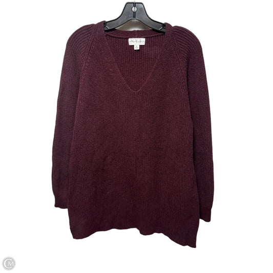 Sweater By New York Laundry In Maroon, Size: Xl