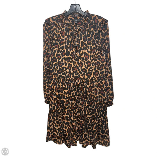 Dress Casual Short By J. Crew In Animal Print, Size: M