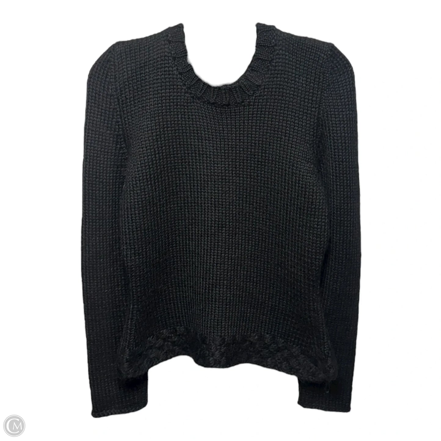 Alpaca Sweater By Alpaca Fina In Black, Size: M