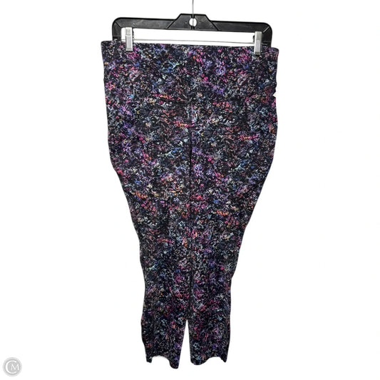 Athletic Leggings By Lululemon In Multi-colored, Size: 12