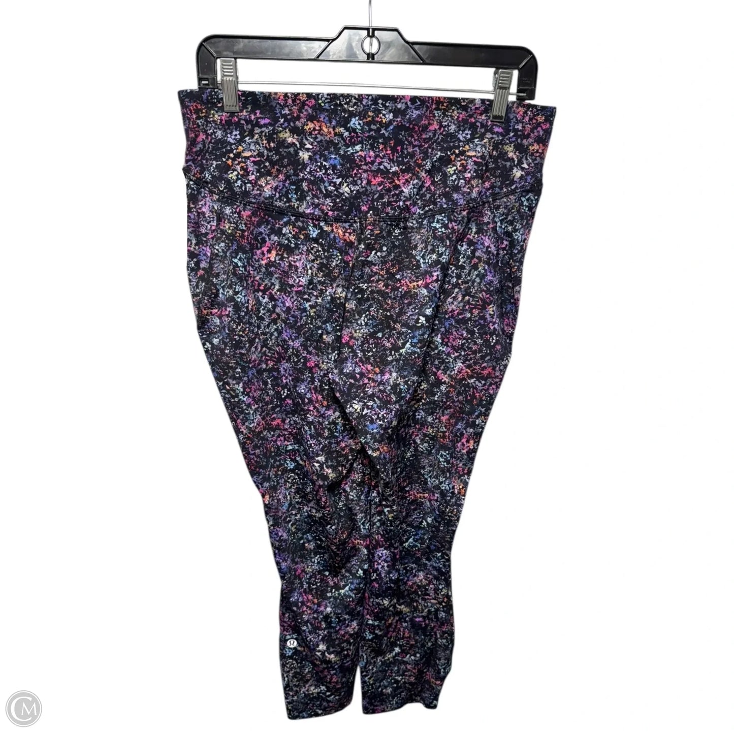 Athletic Leggings By Lululemon In Multi-colored, Size: 12