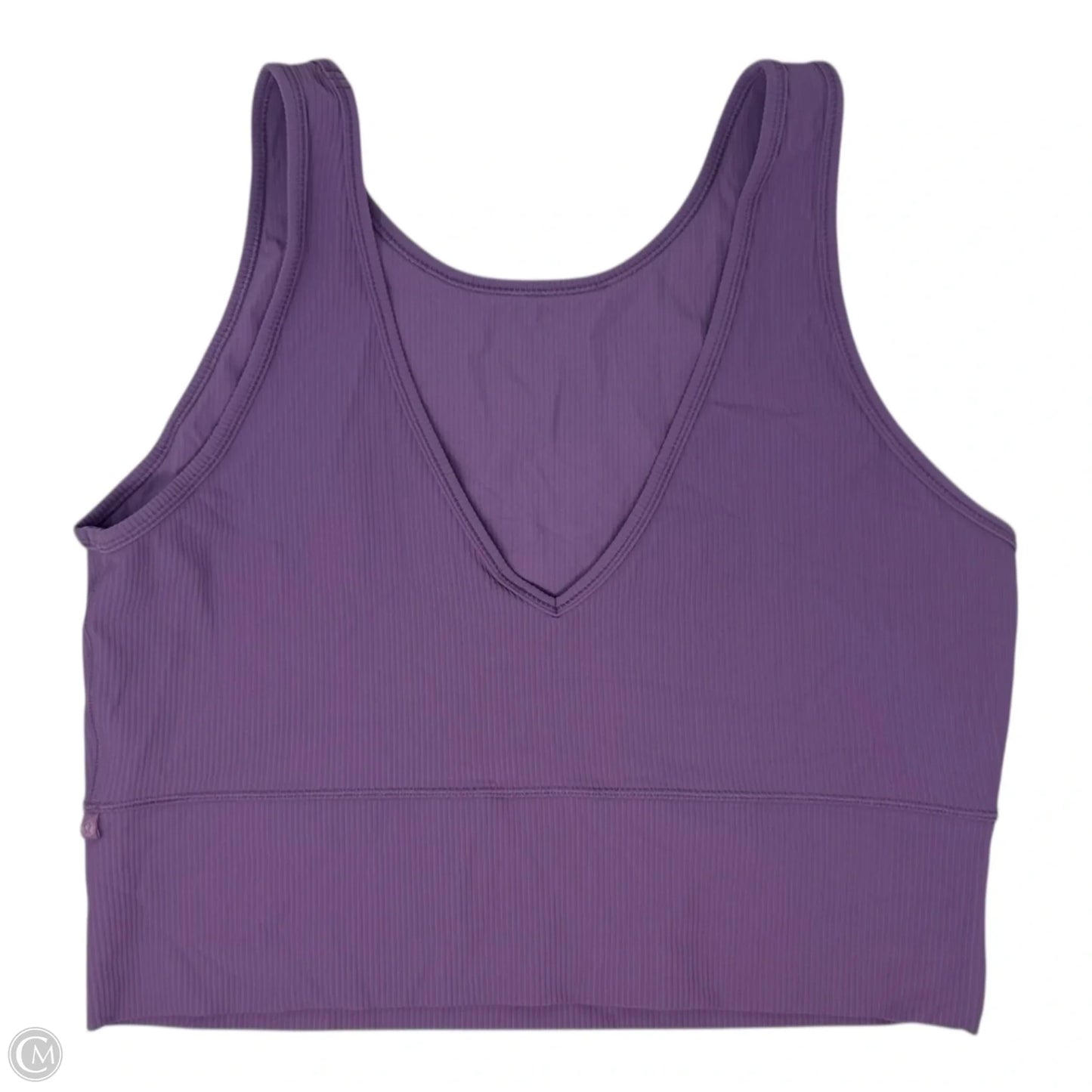 Athletic Tank Top By Lululemon In Purple, Size: 14