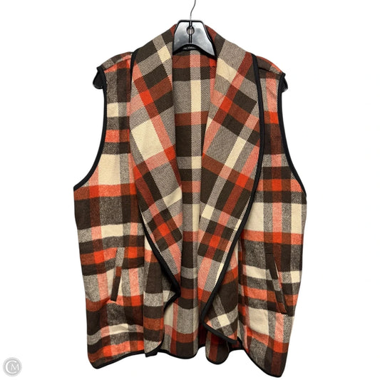 Vest Other By Yacun In Plaid Pattern, Size: 3x