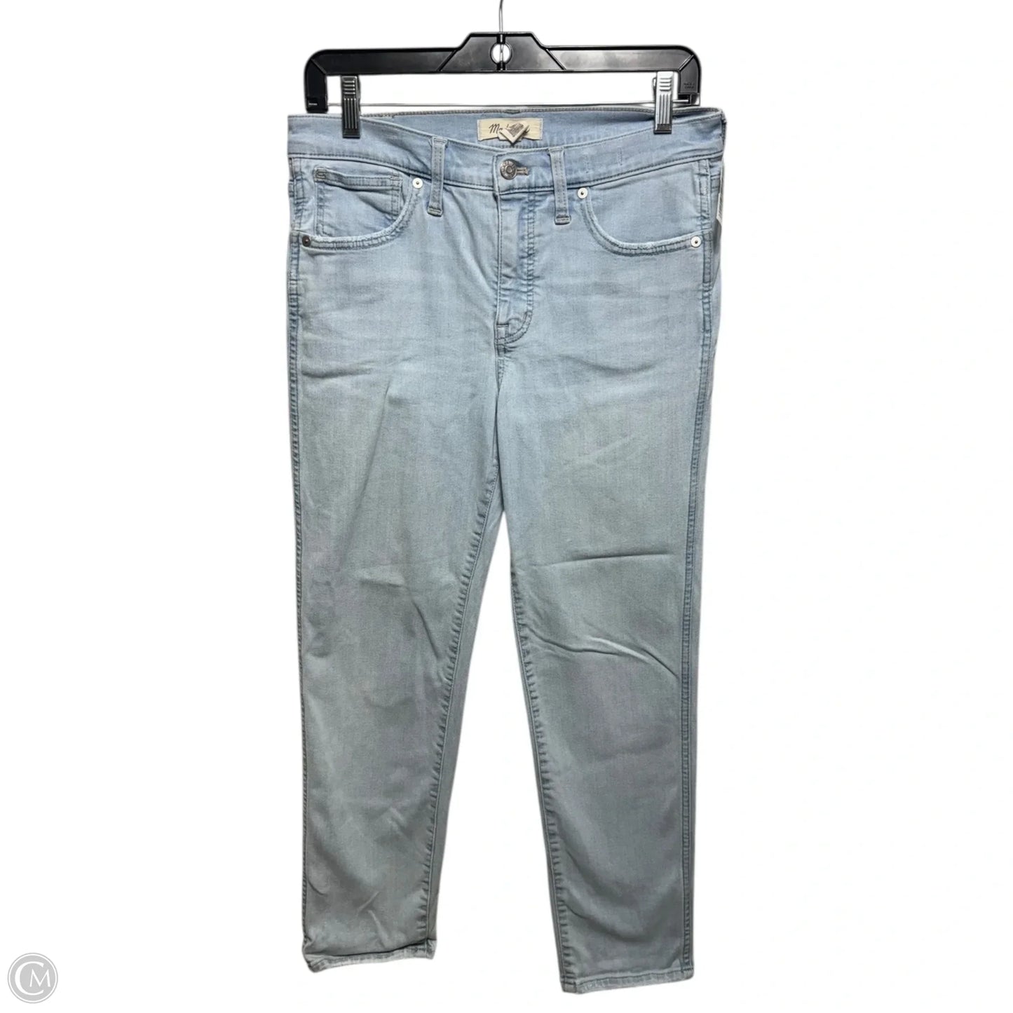 Jeans Straight By Madewell In Blue Denim, Size: 6