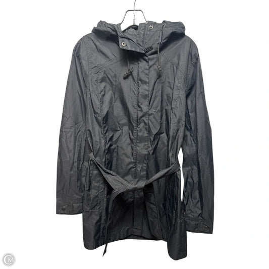 Coat Raincoat By Columbia In Black, Size: L