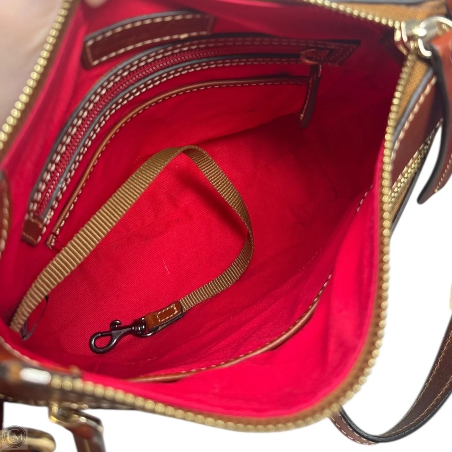 Pebbled 25 Crossbody Designer By Dooney And Bourke, Size: Medium