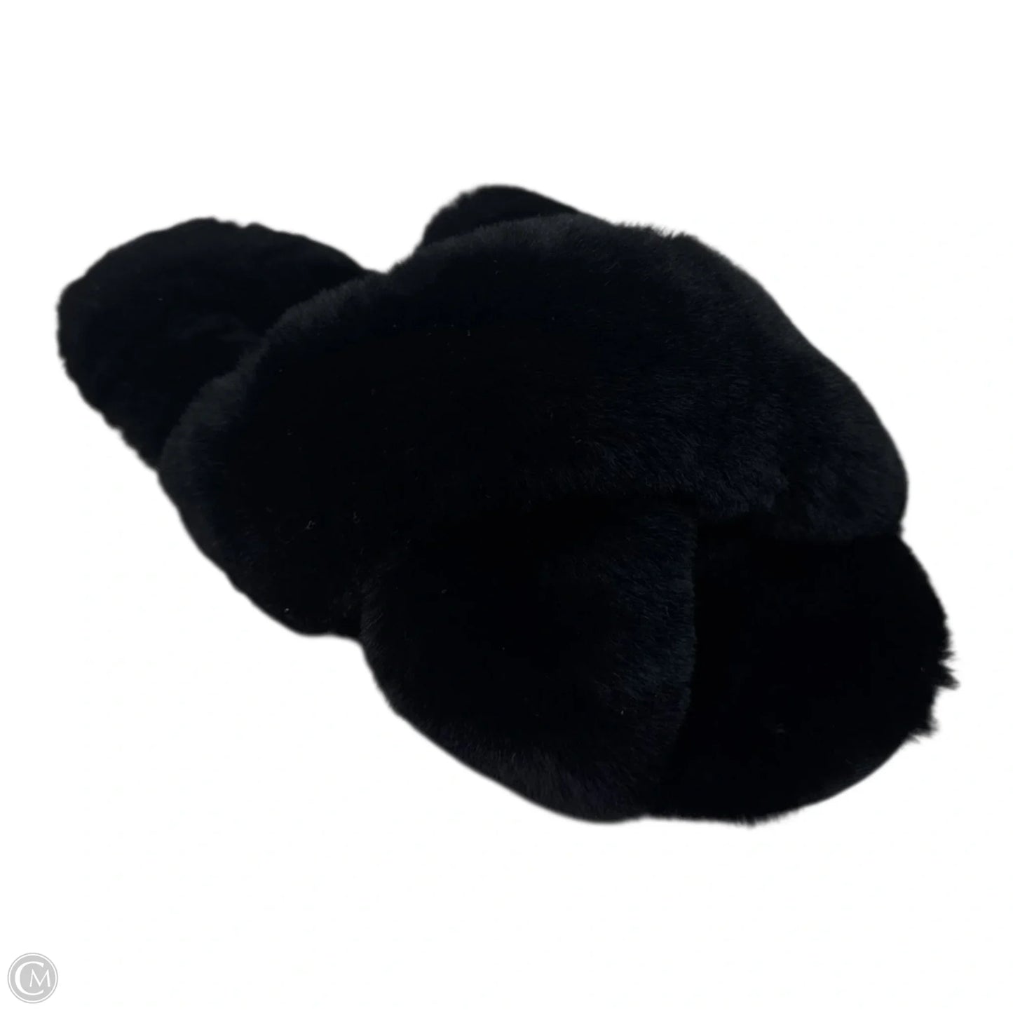 Sheep Slide Slippers Designer By Ugg In Black, Size: 6