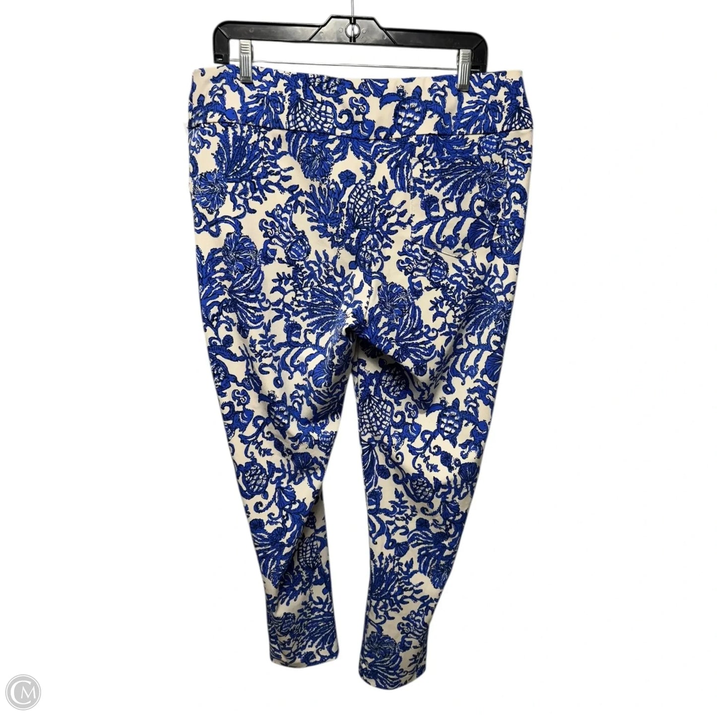 Athletic Legging Pants Designer By Luxletic Lilly Pulitzer In Multi-colored, Size: 14