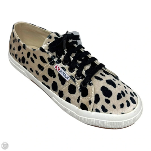 Velvet Shoes Sneakers By Superga In Animal Print, Size: 8.5