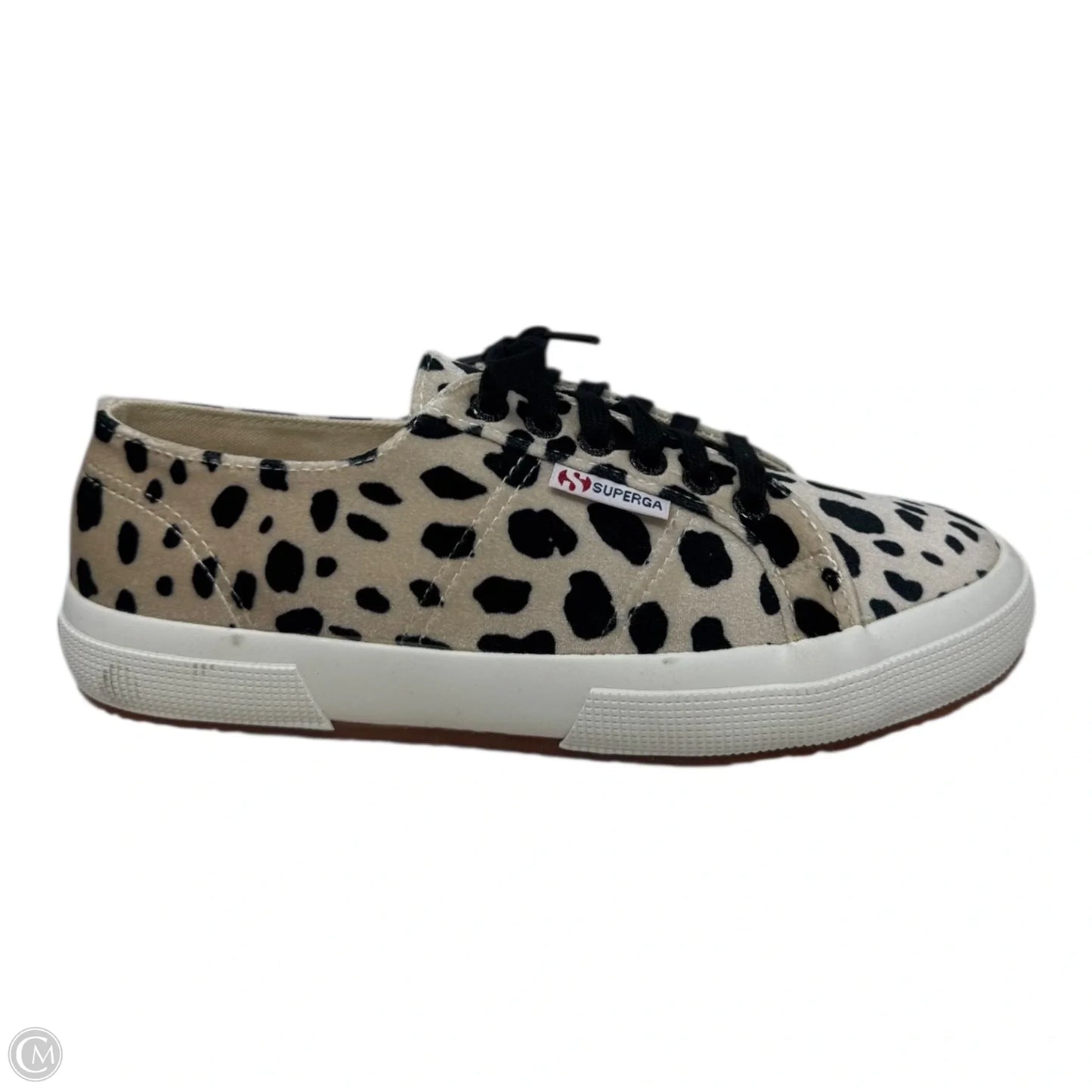 Velvet Shoes Sneakers By Superga In Animal Print, Size: 8.5