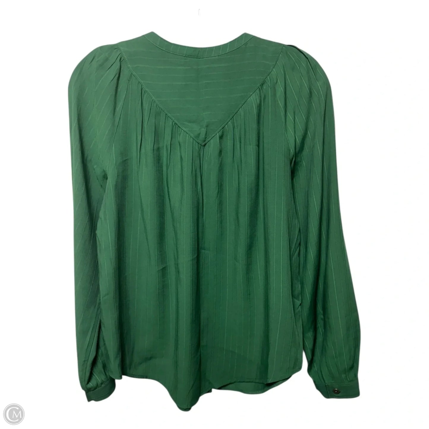 Top Long Sleeve By Maeve In Green, Size: Xs