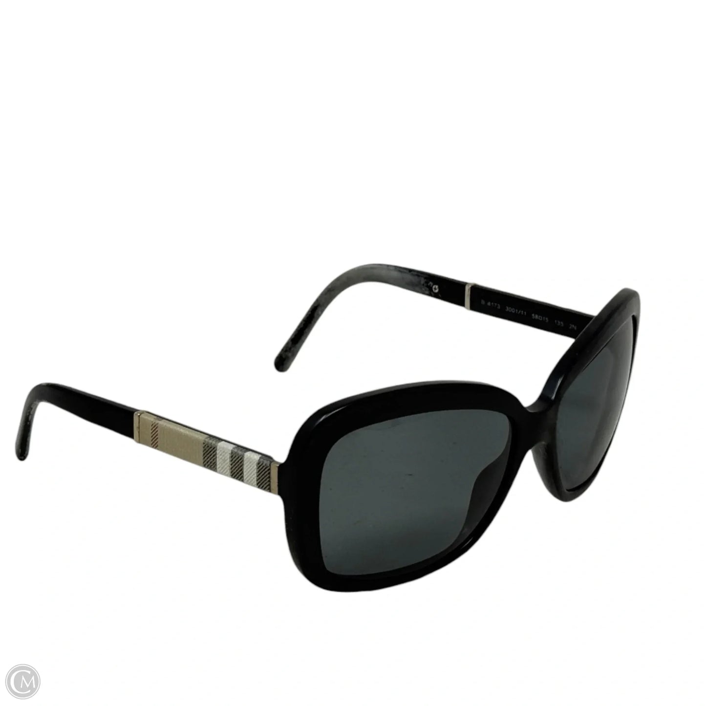 Classic Print Rounded Square B4173 Sunglasses Luxury Designer By Burberry