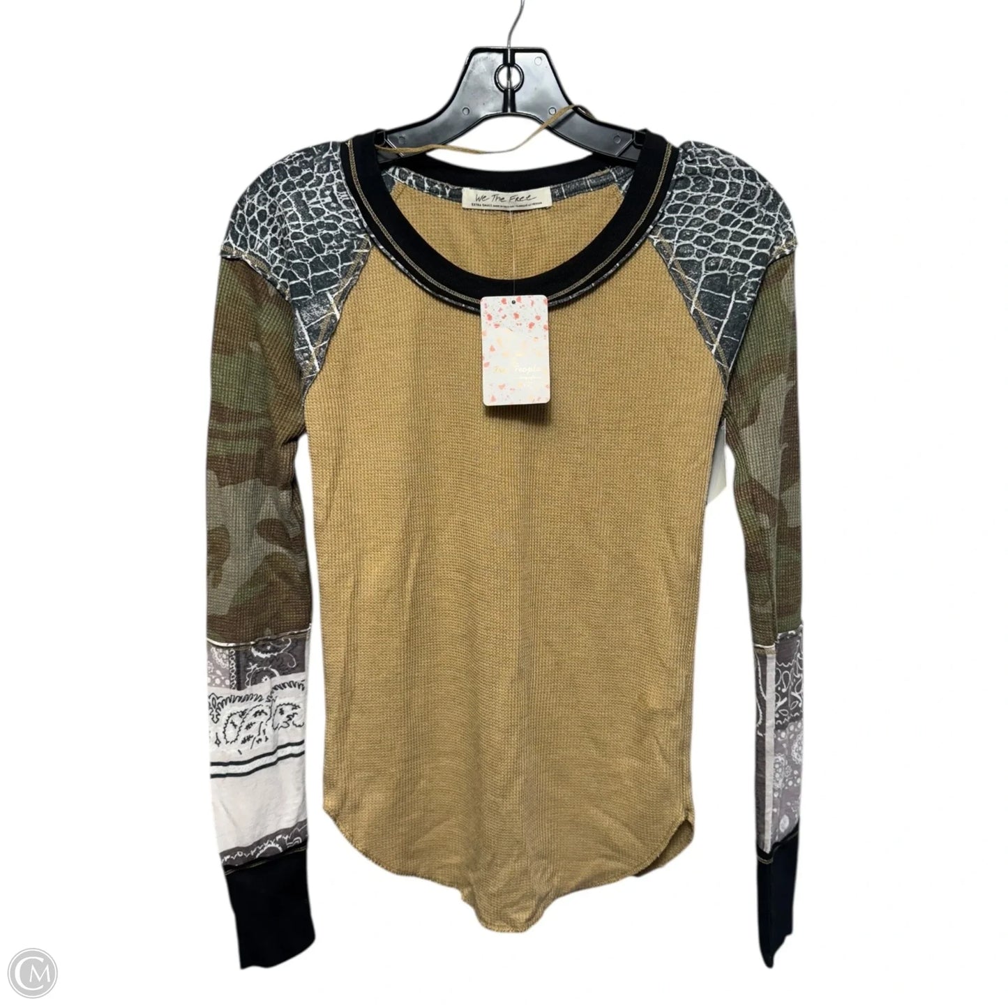 Thermal Top Long Sleeve By We The Free In Multi-colored, Size: Xs