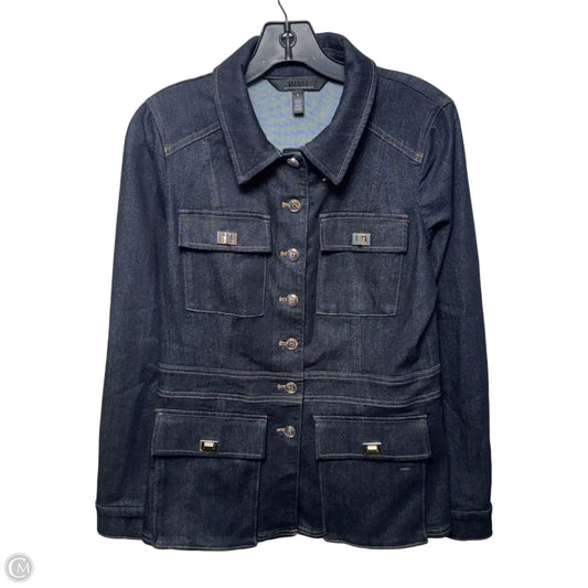 Jacket Denim By White House Black Market In Blue Denim, Size: S