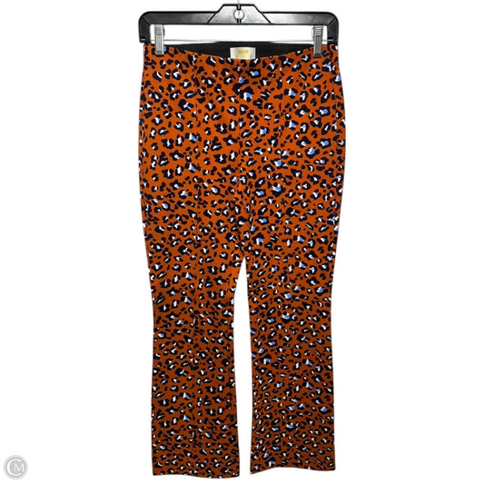 Flare Pants By Maeve In Animal Print, Size: Xs