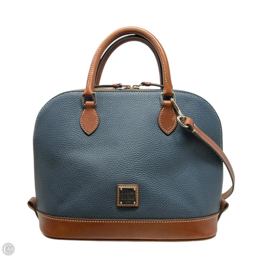 Pebble Grain Zip Zip Satchel Designer By Dooney And Bourke, Size: Medium