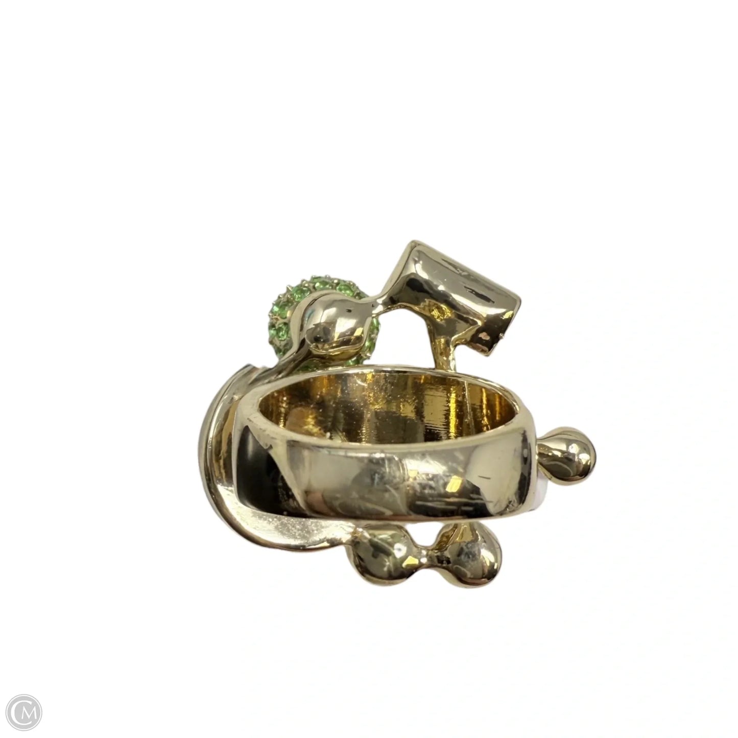 Fruit Flower Rhinestone Cluster Ring By Betsey Johnson, Size: 7.5