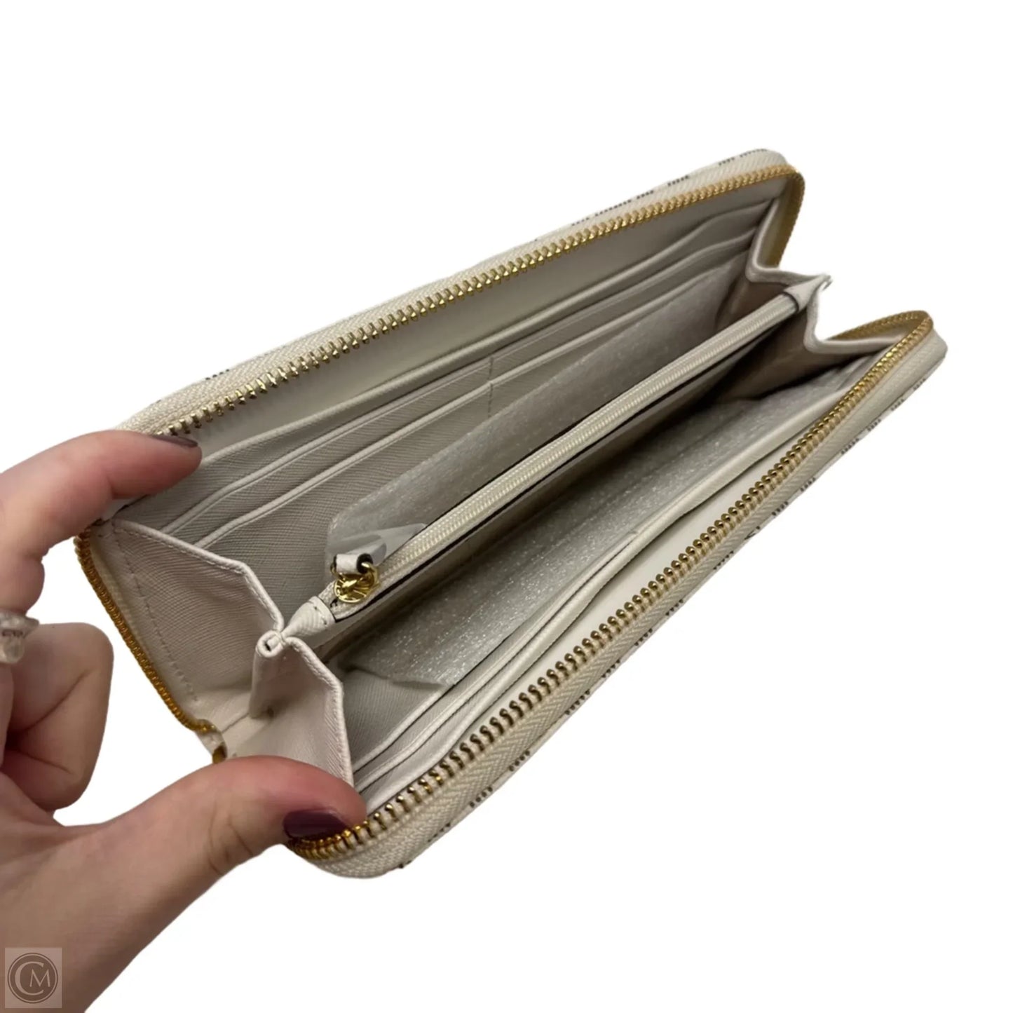 Jet Set Continental Wallet Designer By Michael Kors, Size: Medium