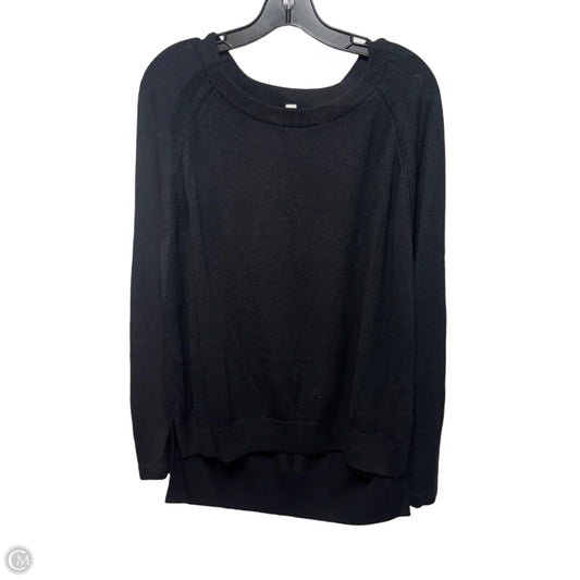 Sweater Cardigan By Lululemon In Black, Size: M