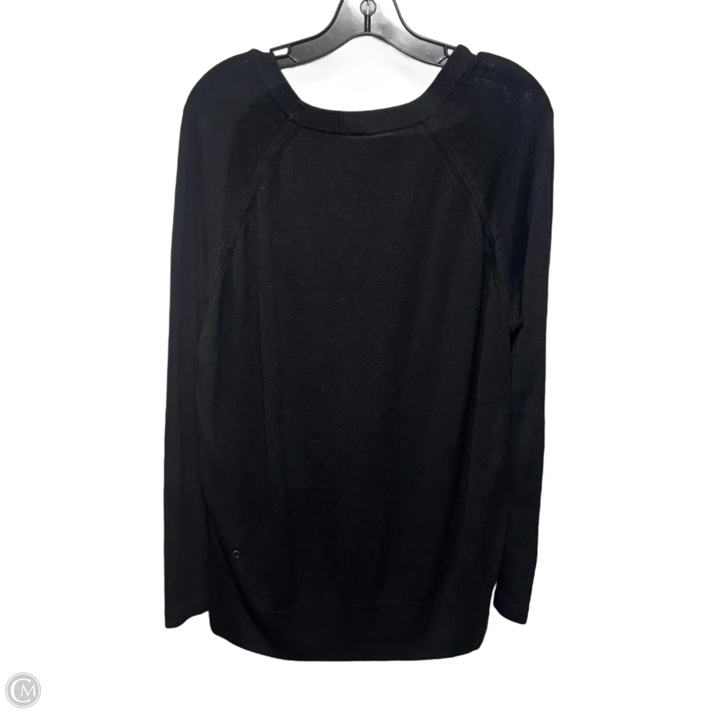 Sweater Cardigan By Lululemon In Black, Size: M
