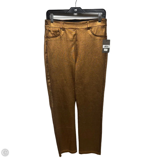 Coated Pants Leggings By Lysse In Copper, Size: M