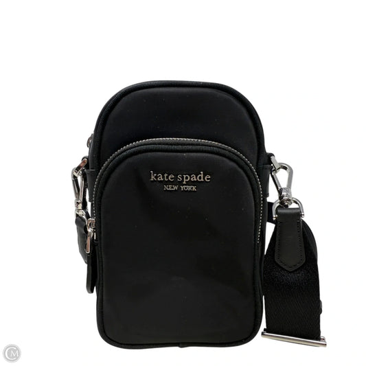 Sam Ksnyl Nylon North South Phone Crossbody Designer By Kate Spade, Size: Small