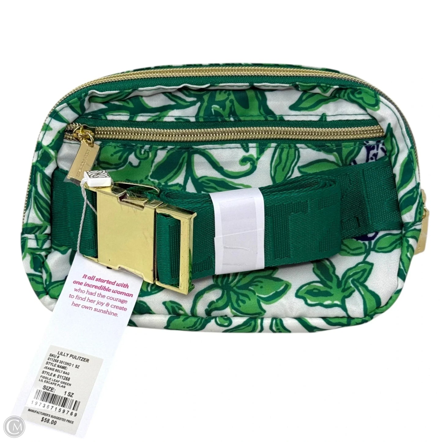 Jeanie Belt Bag By Lilly Pulitzer, Size: Medium