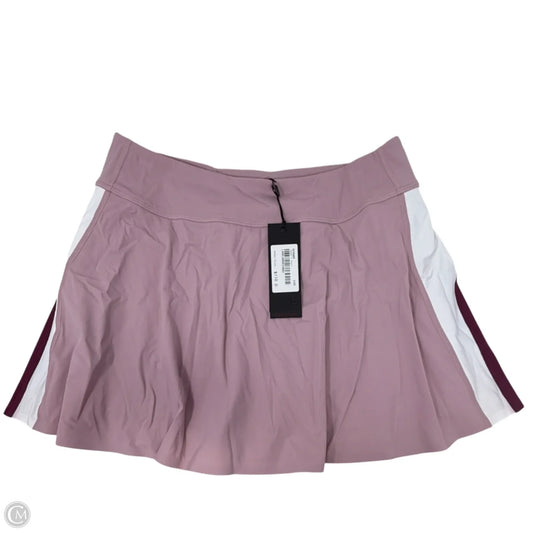 Athletic Skort By Greyson In Pink, Size: L