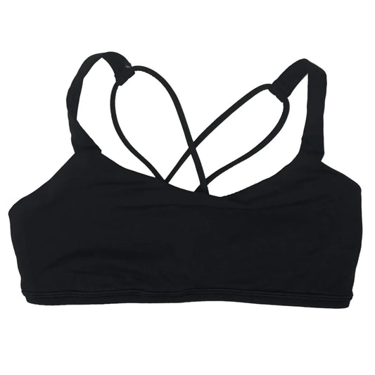 Athletic Bra By Lululemon In Black, Size: 6