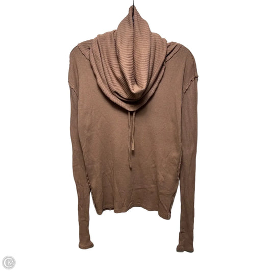 Top Long Sleeve By We The Free In Brown, Size: Xs