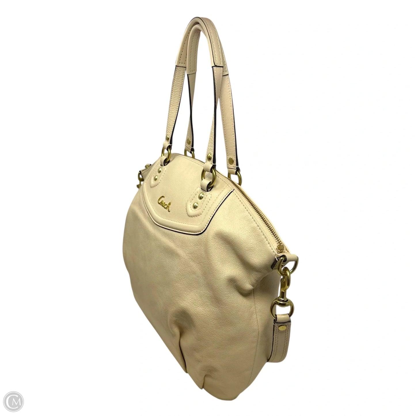 Ashley Satchel Handbag Designer By Coach, Size: Medium