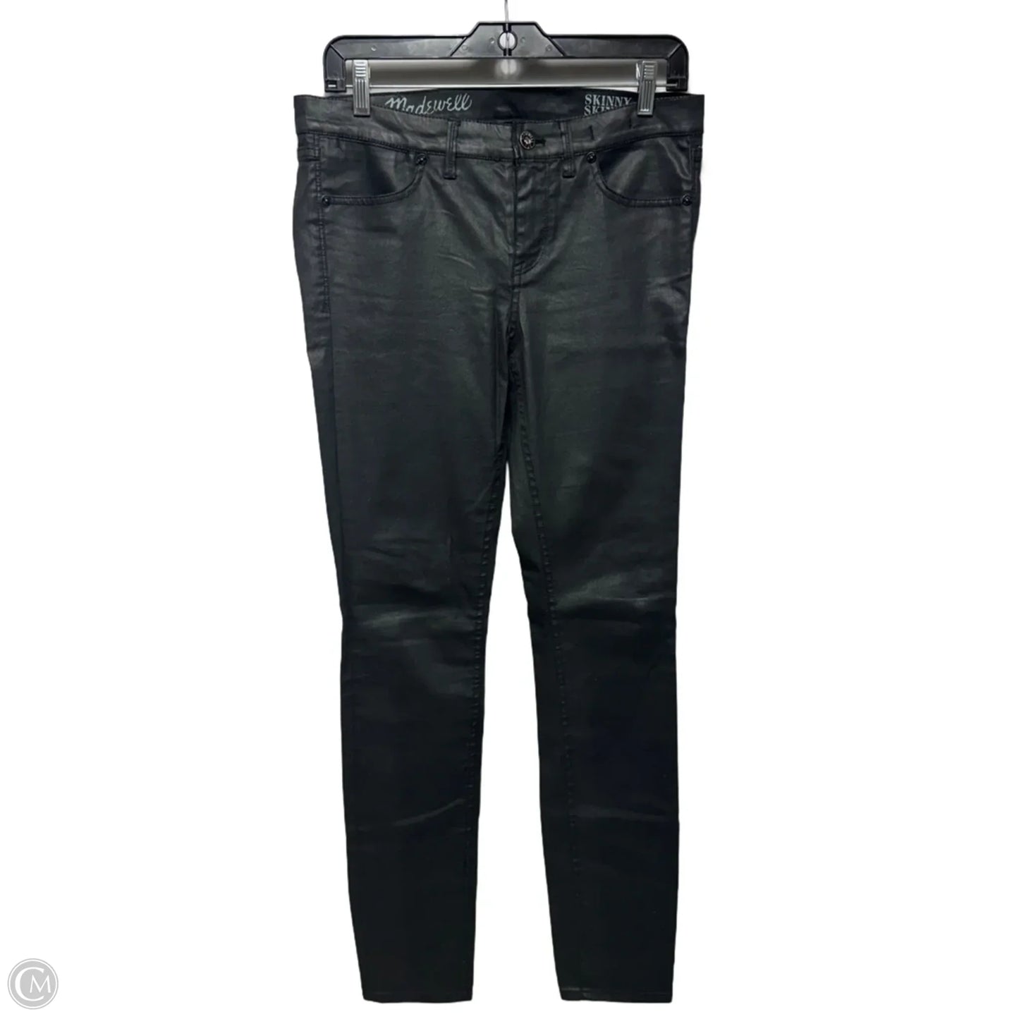 Coated Jeans Skinny By Madewell In Black, Size: 6