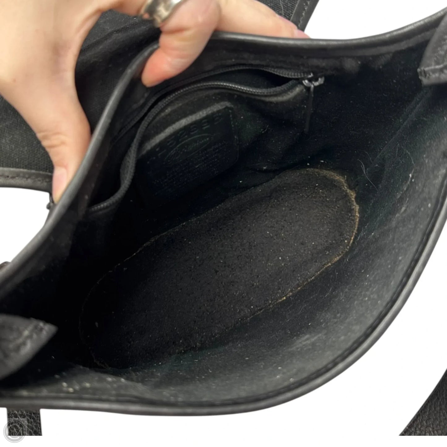 Vintage H1509 Magdaleine Leather Shoulder Bag By Brighton, Size: Medium