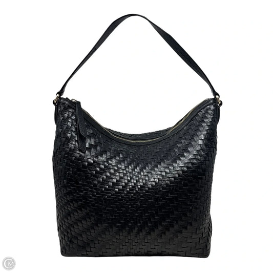 Genevieve Woven Leather Hobo Bag By Cole-haan, Size: Large