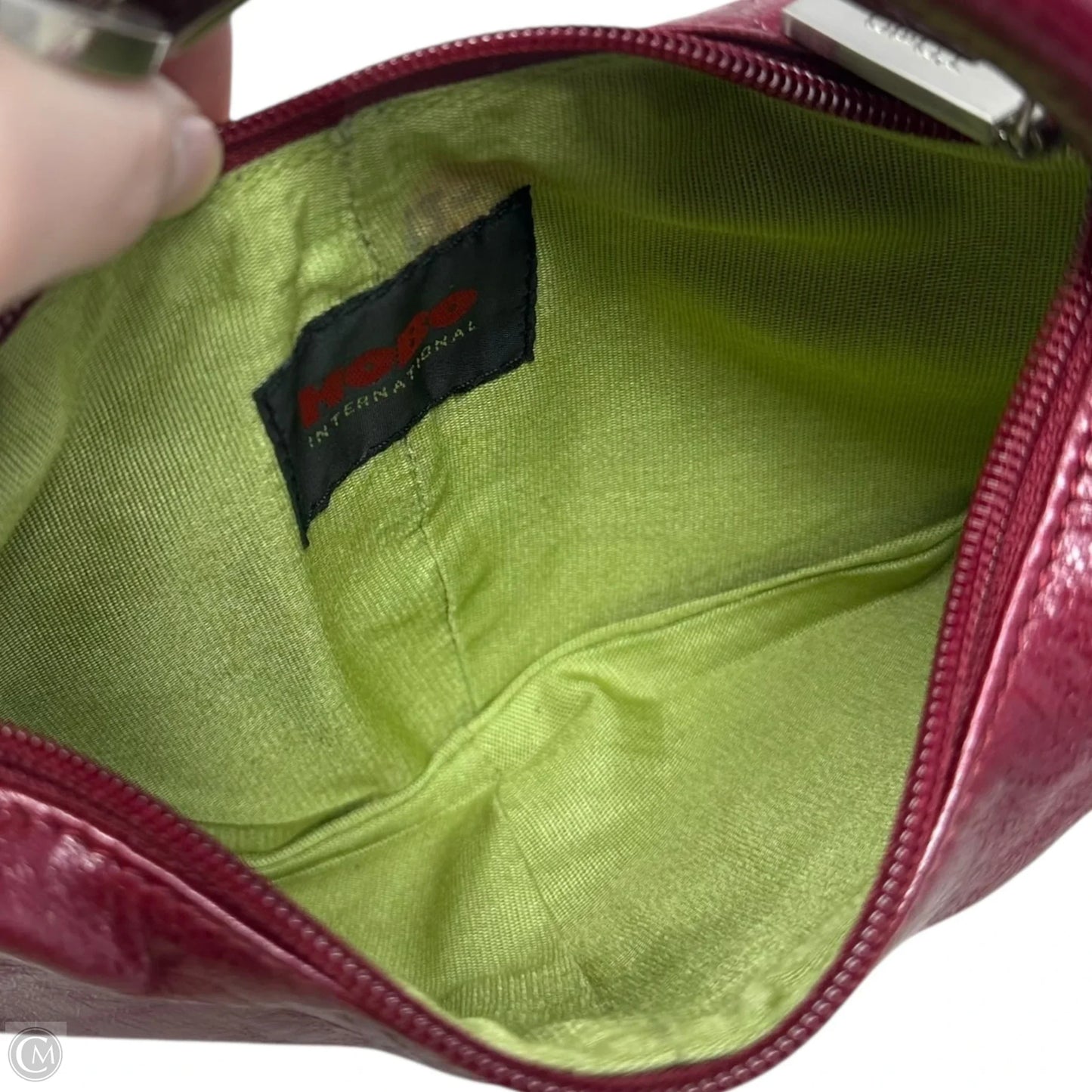 Very RARE Mini Half Moon Leather Handbag By Hobo Intl, Size: Small