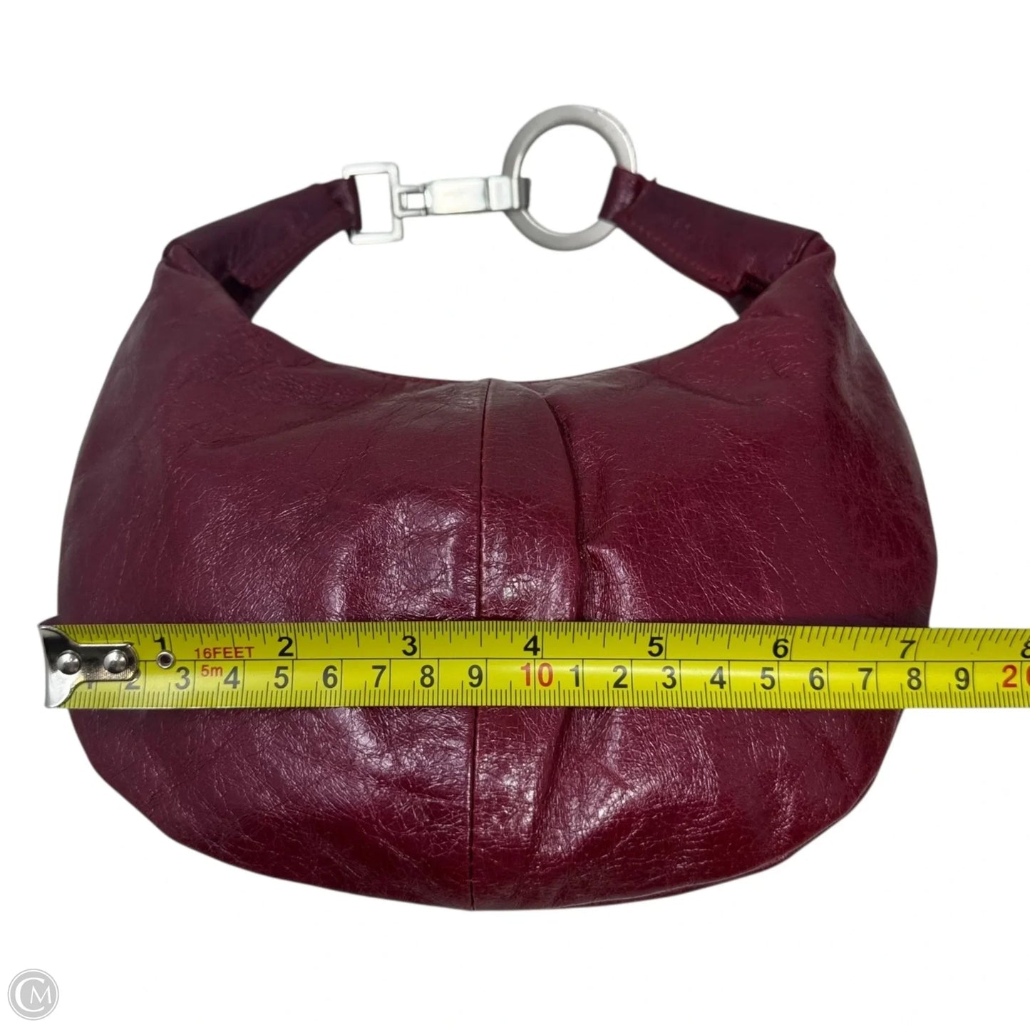 Very RARE Mini Half Moon Leather Handbag By Hobo Intl, Size: Small