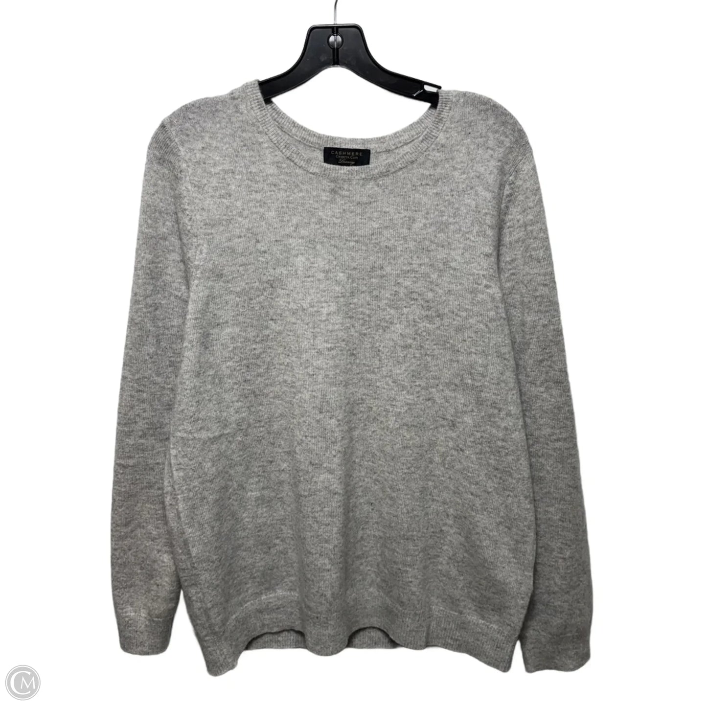Cashmere Sweater By Charter Club In Grey, Size: L