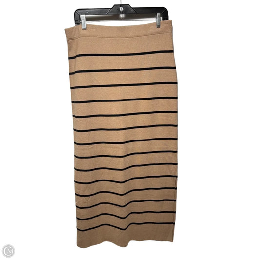 Knit Skirt Maxi By Joie In Striped Pattern, Size: Xl