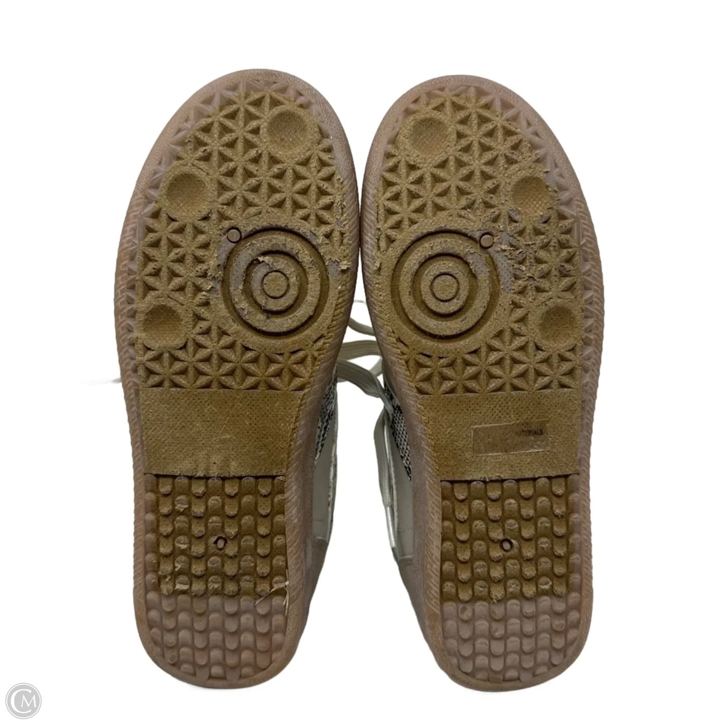 Quantum Snake Print Sneakers By Dolce Vita In Tan, Size: 7