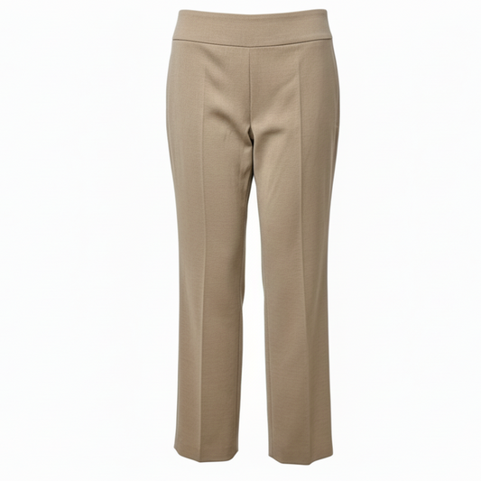 Wool Pants Dress By Akris In Beige, Size: 14