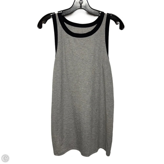 Ribbed Tank Top By Torrid In Black & Grey, Size: 2x
