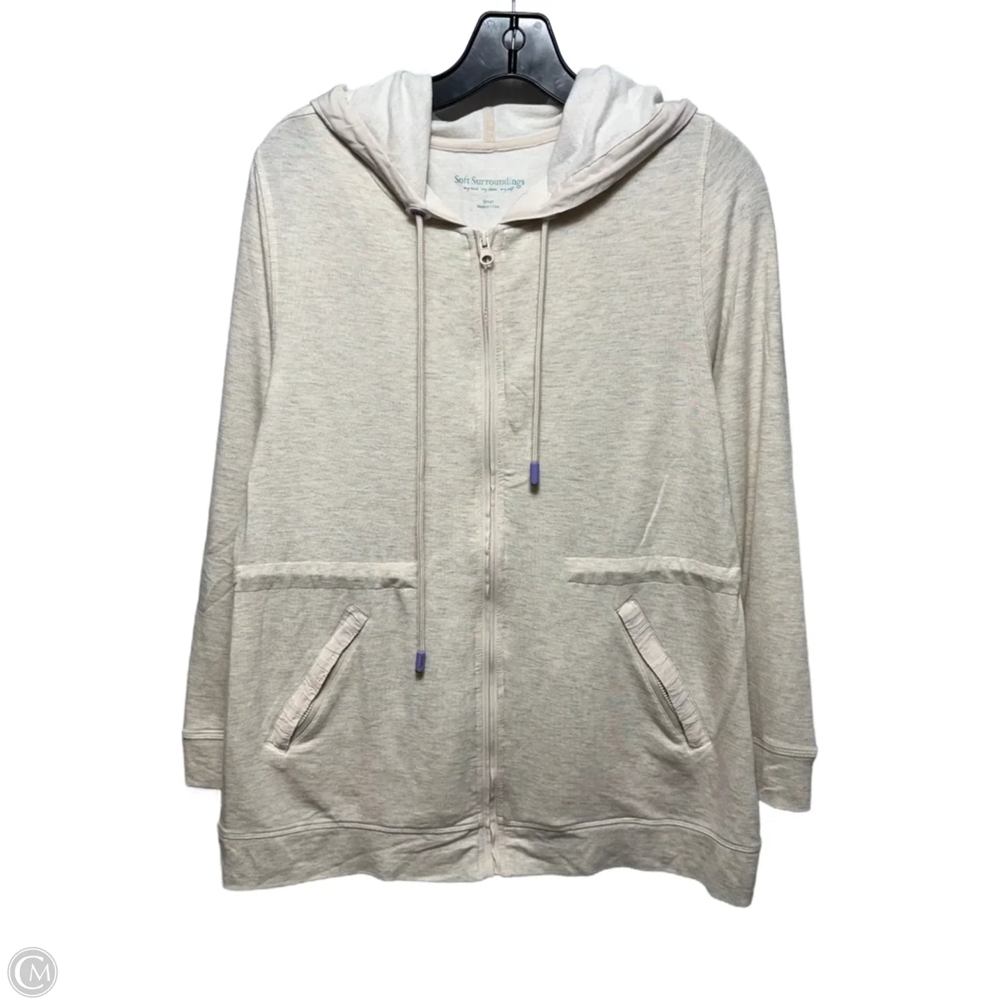 Lounge Set Pants By Soft Surroundings In Cream, Size: S