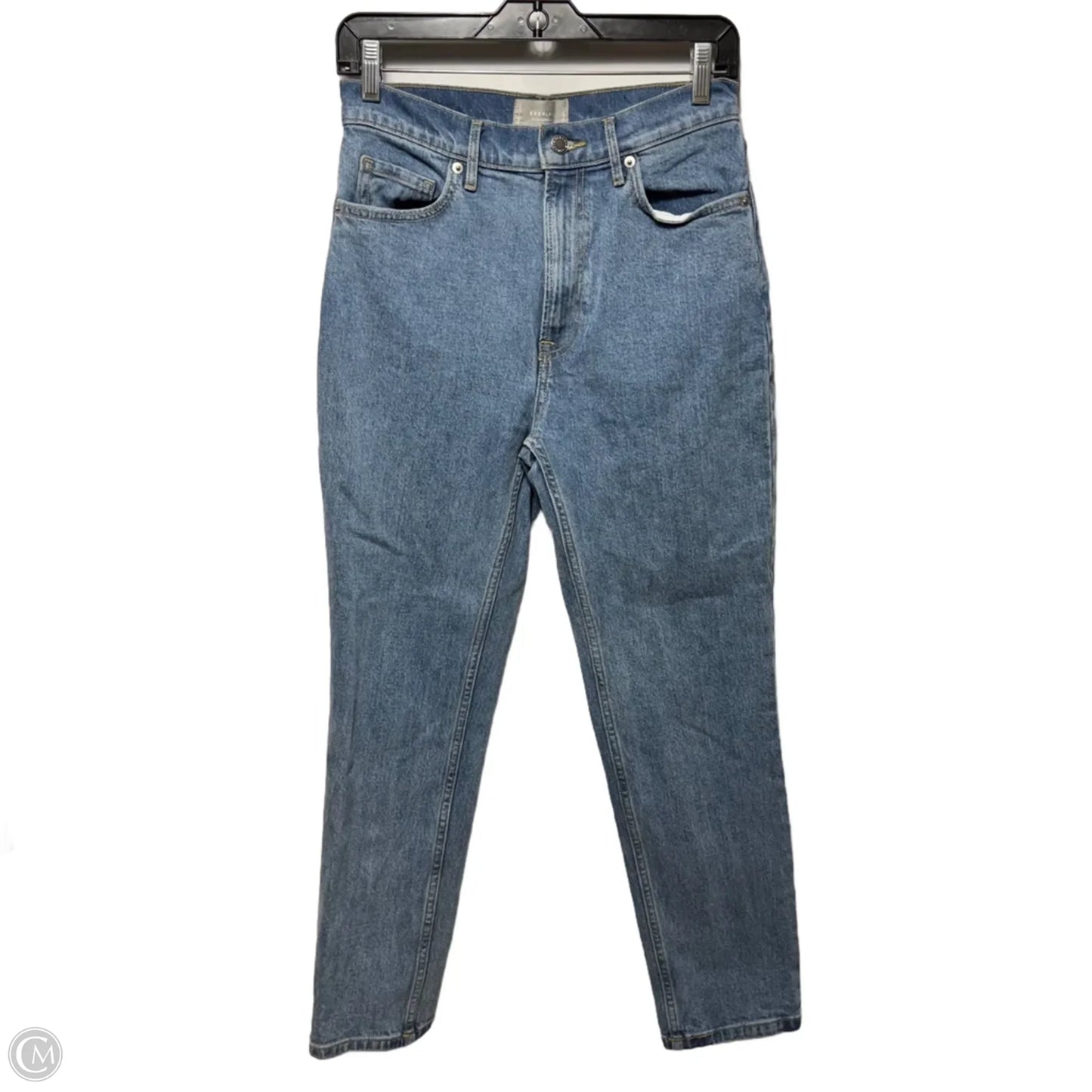 Original Cheeky Jeans Straight By Everlane In Blue Denim, Size: 4