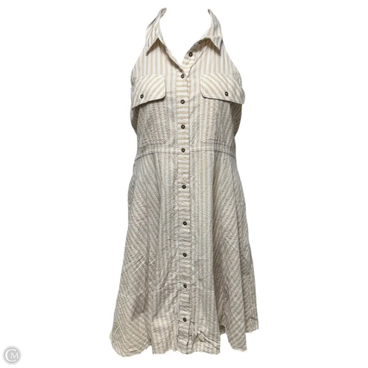 Dress Casual Midi By Pilcro In Striped Pattern, Size: M