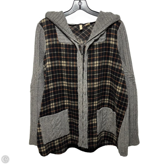Sweater Cardigan By Moth In Multi-colored, Size: M
