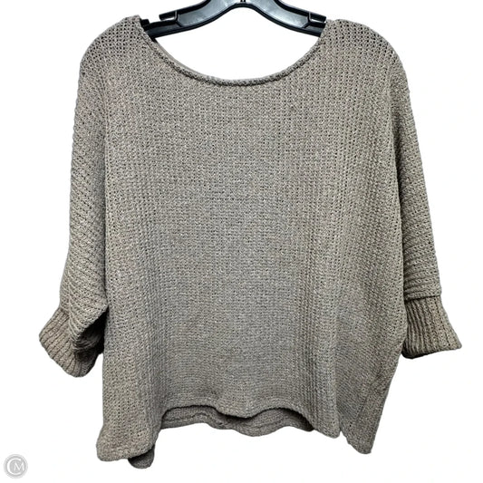 Sweater By Gilli In Tan, Size: S