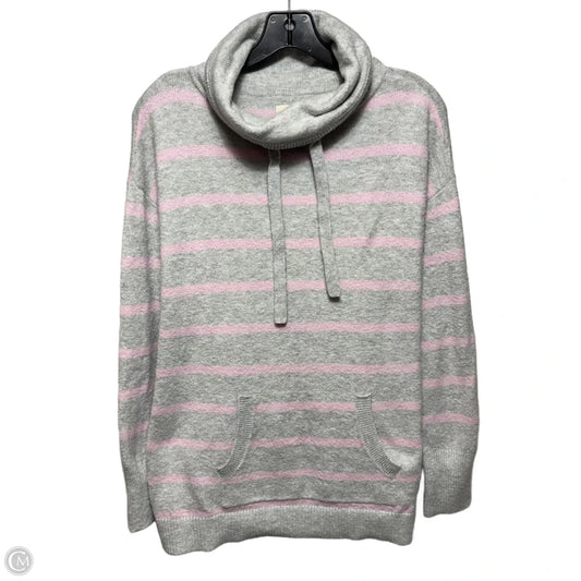 Sweater By Loft In Striped Pattern, Size: M