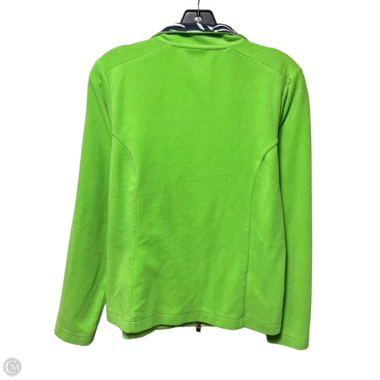 Fleece Jacket Designer By Lilly Pulitzer In Green, Size: Xl