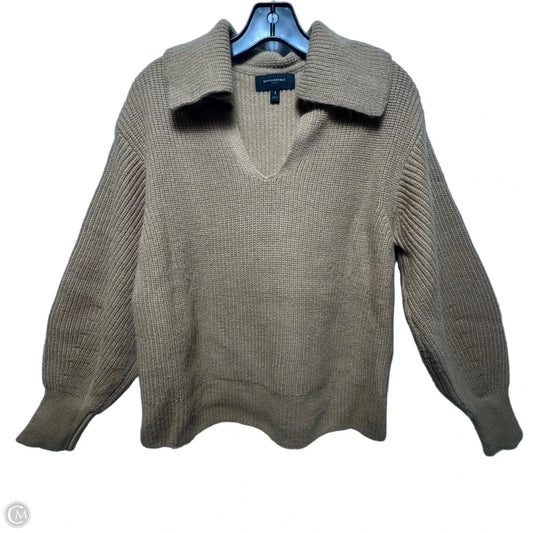 Sweater By Banana Republic In Tan, Size: S